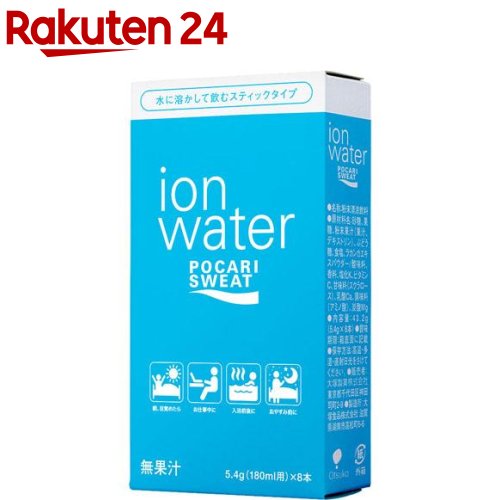 ポカリスエット イオンウォーター パウダー(粉末) 180ml用 スティックタイプ(5.4g*8本*24コ入)