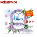 エリエール Puana(ピュアナ) ウエットティシュー 除菌99.99％ アルコール つめかえ用(42枚*3個入り*4セット)