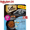 シーバ デュオ 15歳以上 クリーミーミルク味(200g 6箱セット)【シーバ(Sheba)】