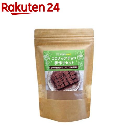ココナッツチョコ手作りセット(110g)【ココウェル】