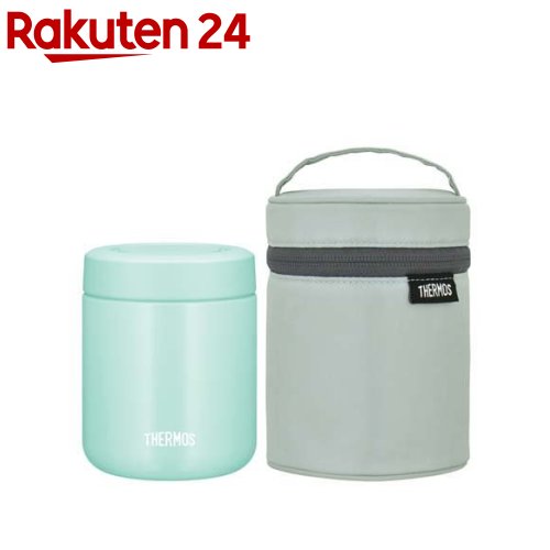 スープジャー サーモス スープジャーセット JBR-401 ミント ＆ RES-002 アッシュブルー(1セット)【サーモス(THERMOS)】