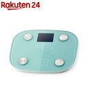 エレコム 体組成計 体重計 ヘルスメーター デジタル コンパクト 体脂肪 HCS-FS03GN(1台)【エレコム(ELECOM)】[内臓脂肪 スマホ連動 アプリ...