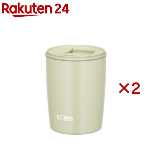 乐天商城 - サーモス 真空断熱タンブラー 300ml ミントグリーン JDP-301 MG(2セット)【サーモス(THERMOS)】