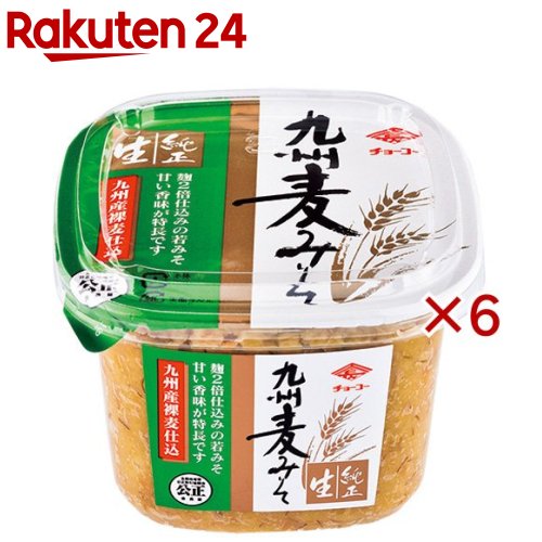 チョーコー醤油 九州麦みそ(500g×6セット)【チョーコー】 rakuten24-11408276 楽天24 パッケージ画像