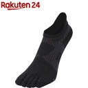 ファイテン レディース 足王 レーサー 5本指 23~25cm ブラック/グレー AL948571(1足)【ファイテン】
