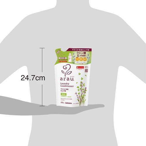 arau.(アラウ) 衣類のなめらか仕上げ つめかえ用(650ml*6コセット)【アラウ．(arau...