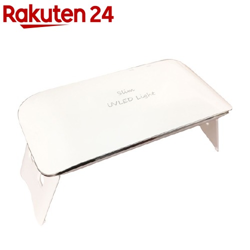 お店TOP＞化粧品＞ネイルケア・アート＞ジェルネイル＞ジェルネイル用便利用品＞ローロ(Rooro) SLim UVLEDライト RO-UVLED (1コ入)【ローロ(Rooro) SLim UVLEDライト RO-UVLEDの商品詳細】●わずか78gの超軽量ライトはUV・LEDどちらも対応可能です。●ハンディタイプとして片手で持って硬化ができ、脚を出して従来の置き型ライトのようにスタンドタイプとしてもお使いいただけます。●手のひらサイズの非常にコンパクトなボディですが、脚を出してスタンドタイプにするとフットもラクラク硬化できます。●電池やACアダプタ、モバイルバッテリーでも使用できます(※付属しておりません)。【ローロ(Rooro) SLim UVLEDライト RO-UVLEDの原材料】ABS樹脂【規格概要】＜用途＞ネイルジェル硬化用ライト＜仕様＞本体サイズ(スタンド部格納時)・重量(コード除く)・・・W140*H17*D69mm・78g消費電力・・・6W波長・・・365nm・406nmタイマー・・・60／90秒電源・・・USB-ACアダプタ・単四アルカリ電池*3本(別売)硬化時間目安(Rooroのジェルを使用した場合の目安)・・・LED対応ジェル30秒・UV対応ジェル60秒入力・・・DC5V／1A保証期間・・・6か月間【注意事項】・ACアダプタ、乾電池は付属しておりません。・指定以外の使用方法や、ジェル硬化以外の目的で使用しないでください。・絶対に改造や分解、修理をしないでください。異常動作による怪我の恐れがあります。・濡れた手で使用しないでください。感電の恐れがあります。・水の中、もしくは水の近くでは使用しないでください。【原産国】中国【ブランド】ローロ(Rooro)【発売元、製造元、輸入元又は販売元】柳瀬リニューアルに伴い、パッケージ・内容等予告なく変更する場合がございます。予めご了承ください。柳瀬669-3131 兵庫県丹波市山南町谷川13850795-77-2151広告文責：楽天グループ株式会社電話：050-5577-5043[ネイル用品/ブランド：ローロ(Rooro)/]