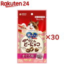 銀のスプーン お魚味クリーム どーにゃつまぐろ味 猫用(4袋入×30セット(1袋6g))【銀のスプーン おやつ】