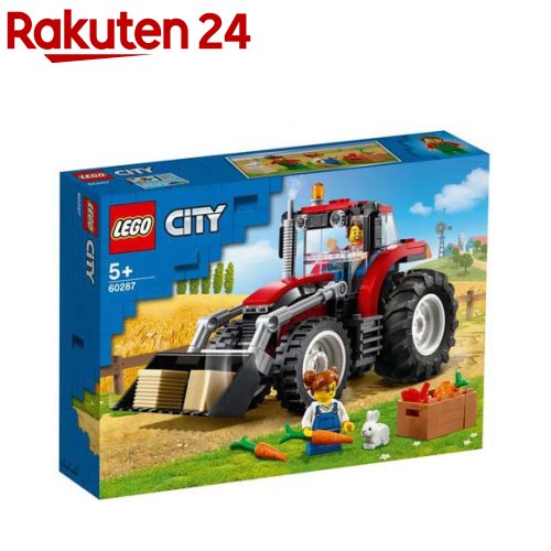 レゴ(LEGO) シティ トラクター 60287(1セット)【レゴ(LEGO)】 おもちゃ 玩具 男の子 女の子 子供 4歳 5歳 6歳 7歳