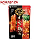 ミツカン 〆まで美味しい キムチ鍋つゆ ストレート(750g)【〆鍋(鍋の素)】[鍋の素 鍋つゆ なべつゆ 鍋スープ ラーメンスープ]