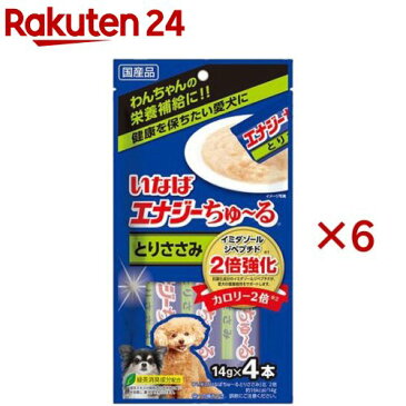 いなば エナジーちゅ〜る とりささみ(14g*4本入*6袋セット)【ちゅ〜る】