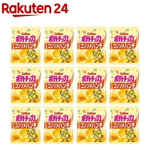 ポテトチップス イツデモBOX コンソメパンチ(28g*12袋入)