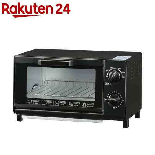 オーブントースター ブラック COK-YH100D-K(1台)【OHM】のサムネイル