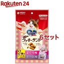 三ツ星グルメ お魚味クッキーサンド 2種のアソート まぐろ味＆かつお味(6g*12袋入*6セット)【銀のスプーン 三ツ星グルメ】