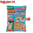 クリーンミュウ 国産天然ひのきのチップ 超大粒(3L*8袋セット)