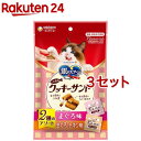 三ツ星グルメ お魚味クッキーサンド 2種のアソート まぐろ味＆まぐろ・チキン味(6g*12袋入*3セット)