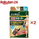 バンテリン 加圧サポーター 手くび固定 M～Lサイズ(1枚入×2セット)【バンテリン】