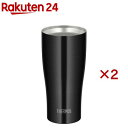 サーモス 真空断熱タンブラー 420ml ブラック JDY-420C BK(2セット)【サーモス(THERMOS)】(3)