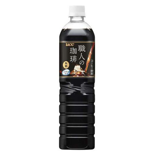 UCC 職人の珈琲 無糖 ペット(900ml*24本セット)【職人の珈琲】[アイスコーヒー ア...