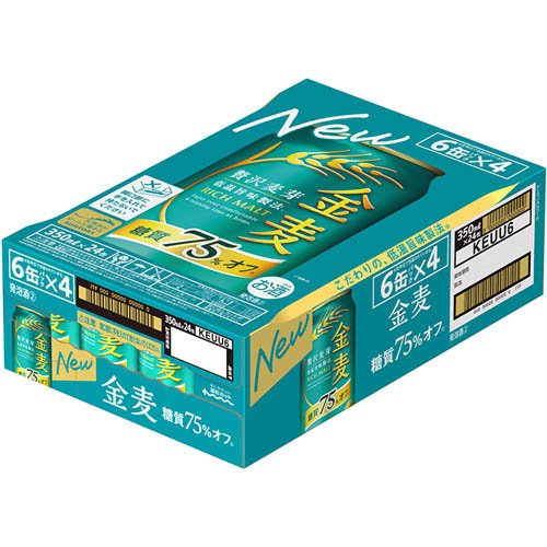 サントリー 金麦 糖質75％オフ(350ml*96本セット)【金麦糖質オフ】[新ジャンル 第3のビール 発泡酒 金麦オフ] rakuten24-10988220 楽天24 サンプル画像3