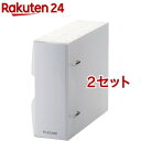 エレコム DVD・CD不織布ケース専用 ファイル CCD-BC02CR(2セット)【エレコム(ELECOM)】