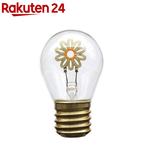 室内照明各种 - 日本トラストテクノロジー ファニーネオンバルブ 電球型 ヒナギク JTNBULB-DSY(1個)