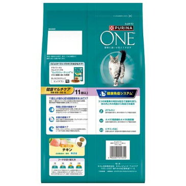 ピュリナワン キャット 健康マルチケア 11歳以上 チキン(2kg*3袋セット)【ピュリナワン(PURINA ONE)】