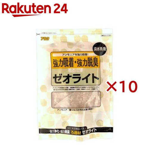 お店TOP＞ペット用品＞観賞魚・アクアリウム用品＞アクアリウム用品＞フィルター・ろ過材＞ろ過材 ゼオライト100cc (4個入×10セット)【ろ過材 ゼオライト100ccの商品詳細】●アンモニアの吸着能力の高い、高品質のゼオライトを通水性に優れた特殊パックに入れています。●濁りなどの水の汚れ解消に効果があります。【原産国】日本【発売元、製造元、輸入元又は販売元】アラタこちらの商品は、ペット用の商品です。※説明文は単品の内容です。リニューアルに伴い、パッケージ・内容等予告なく変更する場合がございます。予めご了承ください。・単品JAN：4532243700073アラタ475-0916 愛知県半田市柊町5-50569-22-3822広告文責：楽天グループ株式会社電話：050-5577-5043[アクアリウム用品]