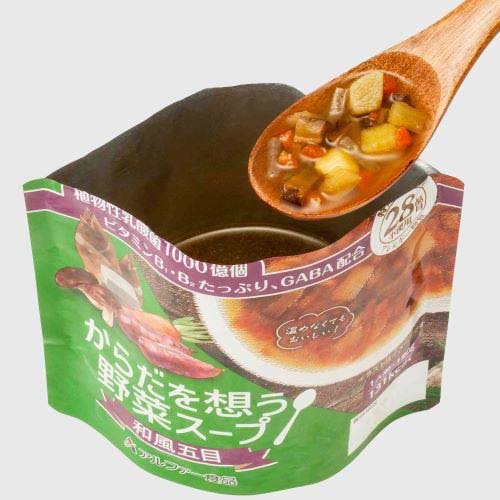 からだを想う野菜スープ 和風五目(190g×10セット)