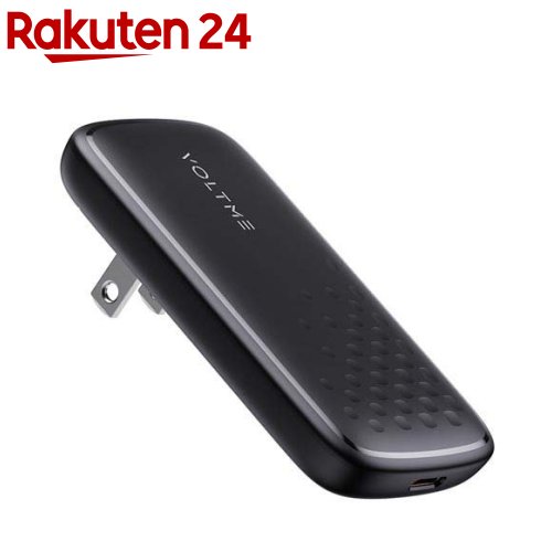 VOLTME 充電器 65W TypeC ブラック CTC Moss 3A バンドル ケーブル付き(1個)