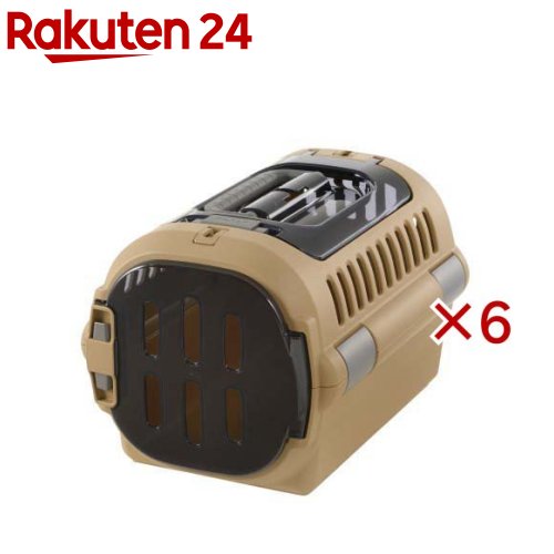 お店TOP＞ペット用品＞犬用品(グッズ)＞犬用おでかけ用品(旅行・お散歩)＞クレート(犬用)＞リッチェル キャンピングキャリー ファイン ダブルドア S ブラウン (6セット)【リッチェル キャンピングキャリー ファイン ダブルドア S ブラウンの商品詳細】●ペットを守る丈夫なハードタイプのキャリーです。●天面のトップドアからペットをラクに出し入れできます。●ポリカーボネート製のスモークドアなので、ペットが落ち着いて過ごせます。●両手で持てるワイドハンドルなので、女性でも安定して持ち運びができます。●ドアは右開き、左開きのどちらかにも付け替えできます。●ドアを取り外して、普段からハウスとして慣らしておくことで、来客時や災害時の移動にも使えます。●自動車のシートベルトで固定してドライブできます。●プラスチック製なので、お手入れ簡単です。【規格概要】製品重量：1.7Kg体重目安：8kg以下★材質本体・ハンドル・ドアロックケース・ベルト取付部・トップドアロックケース：ポリプロピレンバックル・バックル軸・ドアロック・トップドアロック・トップドア軸：ABS樹脂ドア・トップドア：ポリカーボネートバネ：ステンレス鋼★製品サイズ32.5*47.5*高さ29.5cm内寸：28*45.5*26cmドア開口：25*23cmドア開口(ドア取り外し時)：28*23cmトップドア開口：20*27cm収納時：32.5*47*18cm★対象ペット超小型犬・小型犬・猫・うさぎ用【原産国】日本【ブランド】リッチェル(ペット)【発売元、製造元、輸入元又は販売元】リッチェル(Richell)こちらの商品は、ペット用の商品です。※説明文は単品の内容です。リニューアルに伴い、パッケージ・内容等予告なく変更する場合がございます。予めご了承ください。(防災 キャリー ハード おでかけ ドライブ クレート 旅行 病院)・単品JAN：4945680562027リッチェル(Richell)939-0592 富山県富山市水橋桜木136076-478-2957広告文責：楽天グループ株式会社電話：050-5577-5043[ペットのサークル・雑貨など/ブランド：リッチェル(ペット)/]