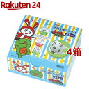 子供用 不織布 立体マスク まいぜんシスターズ+(25枚入*4箱セット)