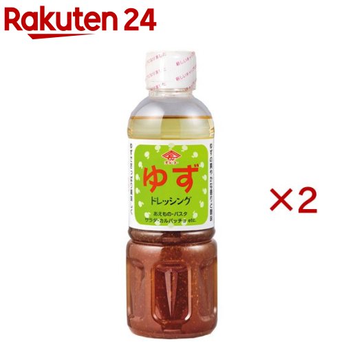 チョーコー醤油 ゆずドレッシング(400ml×2セット)【チョーコー】 rakuten24-11409058 楽天24 パッケージ画像