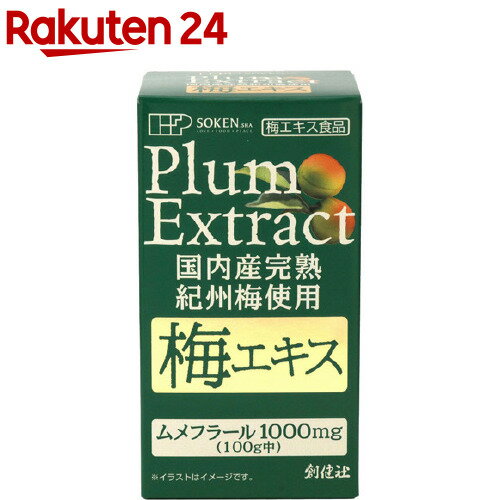 創健社 国内産完熟紀州梅使用梅エキス(90g)【創健社】