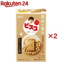 ビスコ 素材の恵み 大豆ビスケット みるく＆きな粉(12パック入×2セット(1パックあたり2枚))