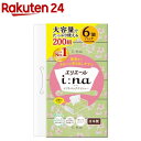 エリエール i：na(イーナ) ティシュー ソフトパック(400枚(200組)*6個パック)