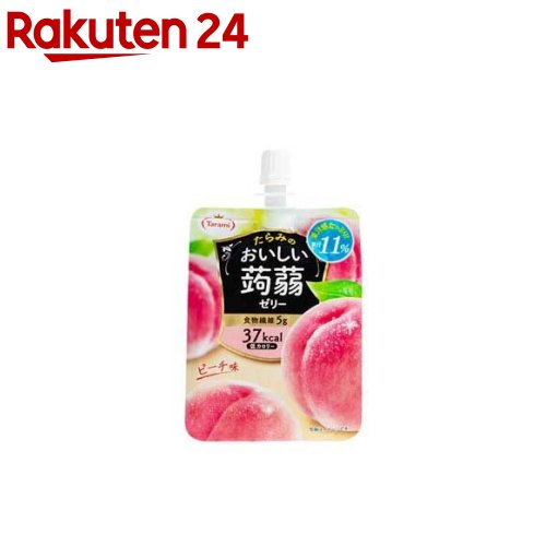 たらみ おいしい蒟蒻ゼリー ピーチ味(150g*6コ入)【たらみ】