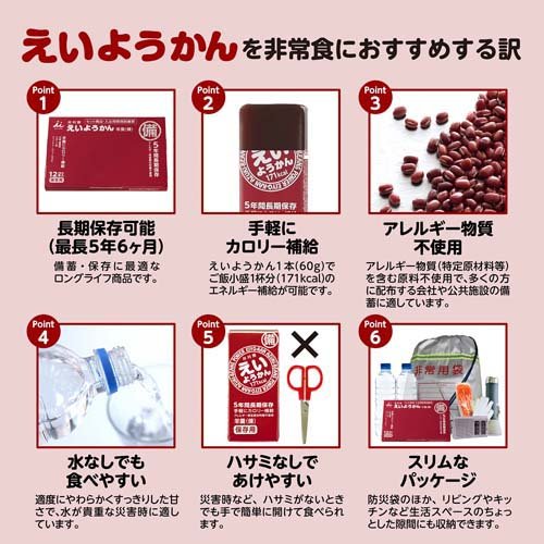 井村屋 えいようかん(60g*12本入*3セッ...の紹介画像3
