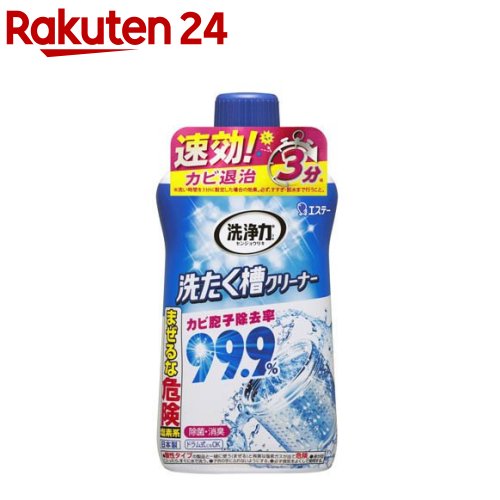 洗浄力 洗たく槽クリーナー 液体タイプ(550g)