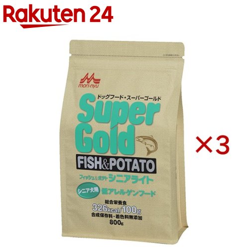 楽天市場】スーパーゴールド フィッシュ＆ポテト 15kg（ドッグフード
