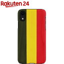 マンアンドウッド iPhone XR 天然木ケース レゲエ I13878i61(1個)【マン&ウッド(Man&Wood)】