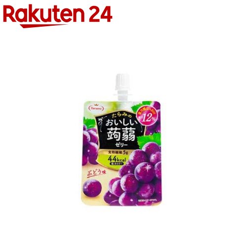 たらみ おいしい蒟蒻ゼリー ぶどう味(150g*6コ入)【たらみ】