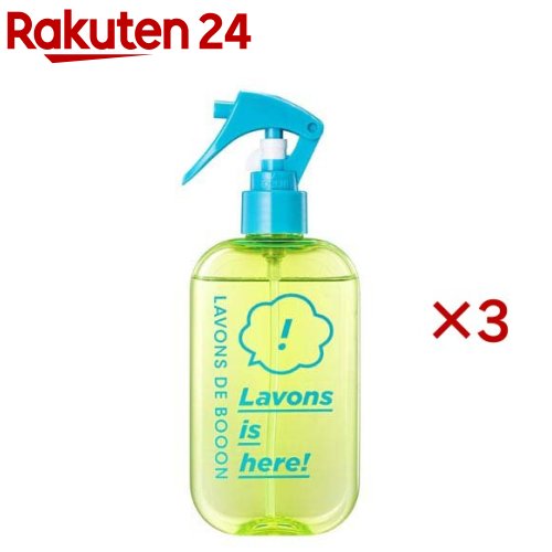 お店TOP＞日用品＞車用品(カーグッズ)＞消臭・芳香剤(車用)＞消臭・芳香剤 車用(スプレー)＞ラボン・デ・ブーン ファブリックミスト シャイニームーン (220ml×3セット)【ラボン・デ・ブーン ファブリックミスト シャイニームーンの商品詳細】●微細なミストで香りが広がる、クルマ用ファブリックミスト。●さりげない甘さが爽やかに香るフローラルグリーン系、シャイニームーンの香り。●W除菌※・消臭●車内での収納に便利な形状のスプレー●クルマ、お部屋、玄関などに※すべての菌に対して効果があるわけではありません。●パッケージデザイン等は予告なく変更されることがあります【使用方法】・スプレー首部分のストッパーを解除し対象物から20-30cm離して、表面が全体的に湿り気を帯びる程度にスプレーしてください。・あらかじめ目立たない場所でお試しください。・使用後は必ずストッパーを元の位置に戻してください。・スプレー後はよく乾かしてください。【成分】エタノール、植物抽出物、抗菌剤、香料【注意事項】(使用上の注意)・用途以外には使わない。・子供の手の届くところに置かない。・人体に向かってスプレーしない。・走行中には使用しない。・ペダル操作の妨げになるため、運転席の下や足元に置かない。・布製品に使う際には、汚れが原因で輪ジミになる場合があるので汚れを拭き取ってから使う。・故障や変色の恐れがあるので、布以外の内装(電装品、革、人工皮革、天井部分、ダッシュボード・メーターパネル等の樹脂部分)にかからないように注意する。・樹脂部分、皮革製品に付いてしまった場合は、速やかに布等で十分拭取ること。(保管方法)・直射日光の当たる場所、温度が40度以上になるところ、凍結するところを避け、涼しいところに保管して下さい。・液が流出する恐れがあるので、容器を立てて保管してください。(応急処置)・目に入ったときはこすらずすぐに流水で15分以上洗い流す。・飲み込んだときは吐かずにすぐに口をすすぎ、水を飲むなどの処置をする。・いずれの場合も異常が残るときは医師に相談する。※受診時は商品を持参する。【原産国】日本【ブランド】ラボン(LAVONS)【発売元、製造元、輸入元又は販売元】ネイチャーラボ※説明文は単品の内容です。商品に関するお電話でのお問合せは、下記までお願いいたします。受付時間 平日9：00-18：00(土・日・祝日年末年始を除く)ランドリン／ラボン：0120-880-337リッツ(化粧品)／フレイオイル：0120-130-311トゥービー・ホワイト／トゥービー・フレッシュ：0120-178-911モイストダイアン：0120-112-285MARO／MARO17：0120-234-623その他：0120-155-335リニューアルに伴い、パッケージ・内容等予告なく変更する場合がございます。予めご了承ください。・単品JAN：4580632124016ネイチャーラボ東京都渋谷区広尾1-1-39 恵比寿プライムスクエアタワー11階 ※お問合せ番号は商品詳細参照広告文責：楽天グループ株式会社電話：050-5577-5043[消臭剤・芳香剤/ブランド：ラボン(LAVONS)/]