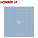 w/U ノート付箋 スクエア パウダーブルー WU-FSTN-S-B(1冊)