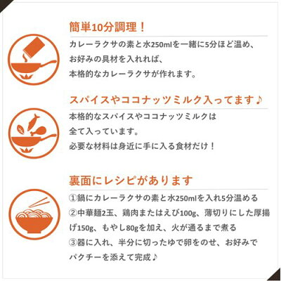 アヤム マレーシア風カレーラクサの素