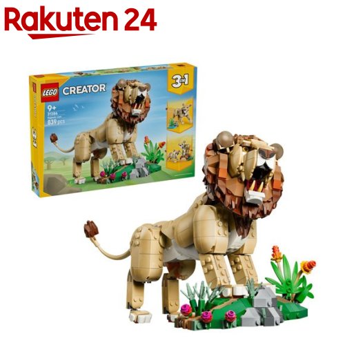 レゴ(LEGO) クリエイター 百獣の王 ライオン 31386(1個)【レゴ(LEGO)】