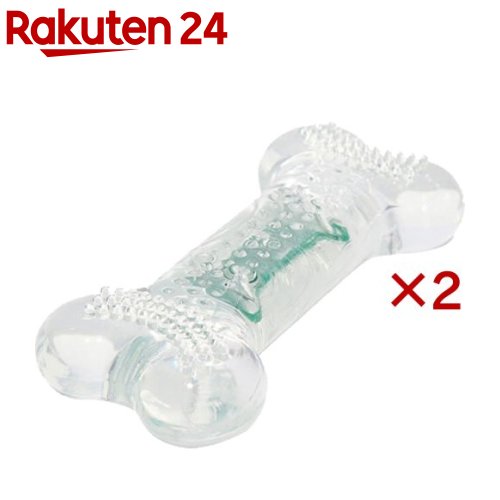 お店TOP＞ペット用品＞犬用品(グッズ)＞犬用おもちゃ・玩具(犬・遊)＞デンタル・トイ(犬用)＞ループデンタル ソフトボーン S ミントフレーバー (2セット)【ループデンタル ソフトボーン S ミントフレーバーの商品詳細】●ワンちゃんの噛みたい本能を刺激しながら、歯と歯茎の健康をサポート。●安全な素材で作られたフレイバー付きのソフトタイプのおもちゃです。●おいしい香りが興味を引きつけ、長く飽きずに遊ばせることができます。●またしっかりと噛んで遊ぶことで歯垢や歯石の蓄積を抑制し口腔内の健康サポートに役立ちます。【ループデンタル ソフトボーン S ミントフレーバーの原材料】・TPR、PE【規格概要】・Sサイズ：3.5*9.5*1.8cm ・重量：24g・小型犬用やわらかめ【注意事項】・本製品はデンタルケア＆ストレス解消を目的とした犬用おもちゃであり食品ではありません。本来の用途以外には使用しないでください。・本製品は丈夫な素材を使用していますが、ワンちゃんの性格や遊び方等によってすぐに破損することがあります。・誤飲防止のためおもちゃが壊れかけた場合は早めに交換してください。・飲み込んでも害のない素材を使用しておりますが万一誤飲したときは獣医師に相談してください。・必ず大人が見ているところで遊ばせてください。・おもちゃを投げて遊ぶときは周囲の安全を十分に確認してください。・幼児やペットの手の届かない場所に保管してください。【原産国】中国【ブランド】ループデンタル【発売元、製造元、輸入元又は販売元】ルークランこちらの商品は、ペット用の商品です。※説明文は単品の内容です。リニューアルに伴い、パッケージ・内容等予告なく変更する場合がございます。予めご了承ください。・単品JAN：4571357067849ルークラン千葉市緑区あすみが丘2-1-4 花澤ビル3F043-205-1024広告文責：楽天グループ株式会社電話：050-5577-5043[犬用品/ブランド：ループデンタル/]