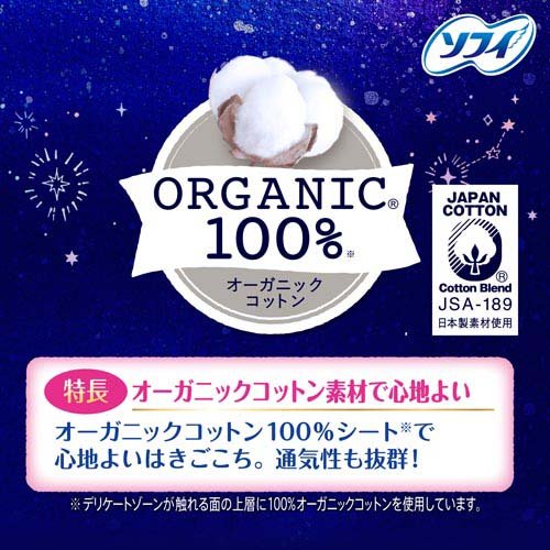 ソフィ 超熟睡ショーツ オーガニックコットン M-L 夜用(7枚入×5セット)【ソフィ超熟睡ガードショーツ】 rakuten24-11302273 楽天24 サンプル画像3