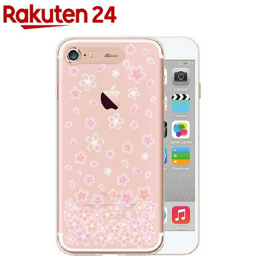 SG iPhone7 アーマーシールドアート イルミネーションケース チェリーブロッサム(1コ入)【SG(エスジー)】