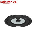 サーモス 取っ手のとれるフライパン専用フタ 22cm/24cm対応 ブラック KLK-2224 BK(1個)【サーモス(THERMOS)】